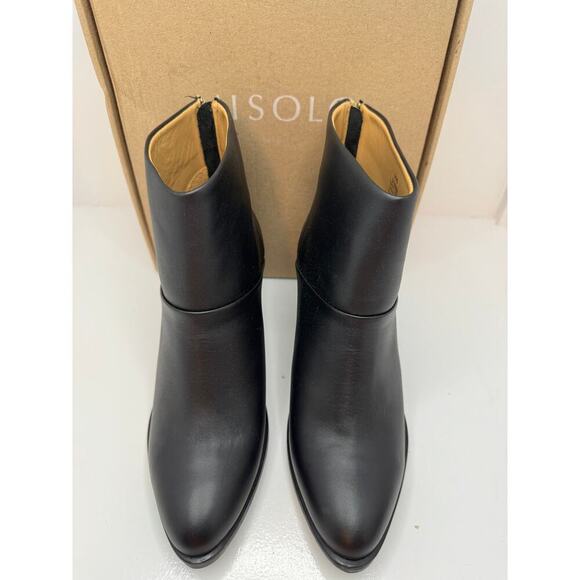 Nisolo Dari Commuter Boot – Black Leather -- Zips up the back – Size 10 - NEW - Picture 5 of 11